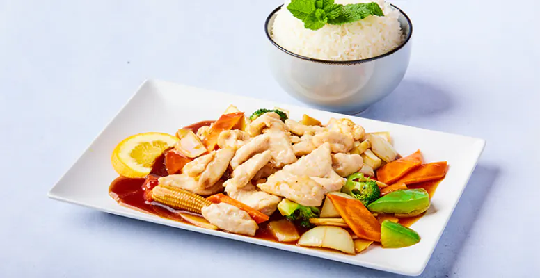 50. Kylling Chop Suey