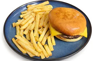 68. KIDDIE CHEESBURGER + POMMES